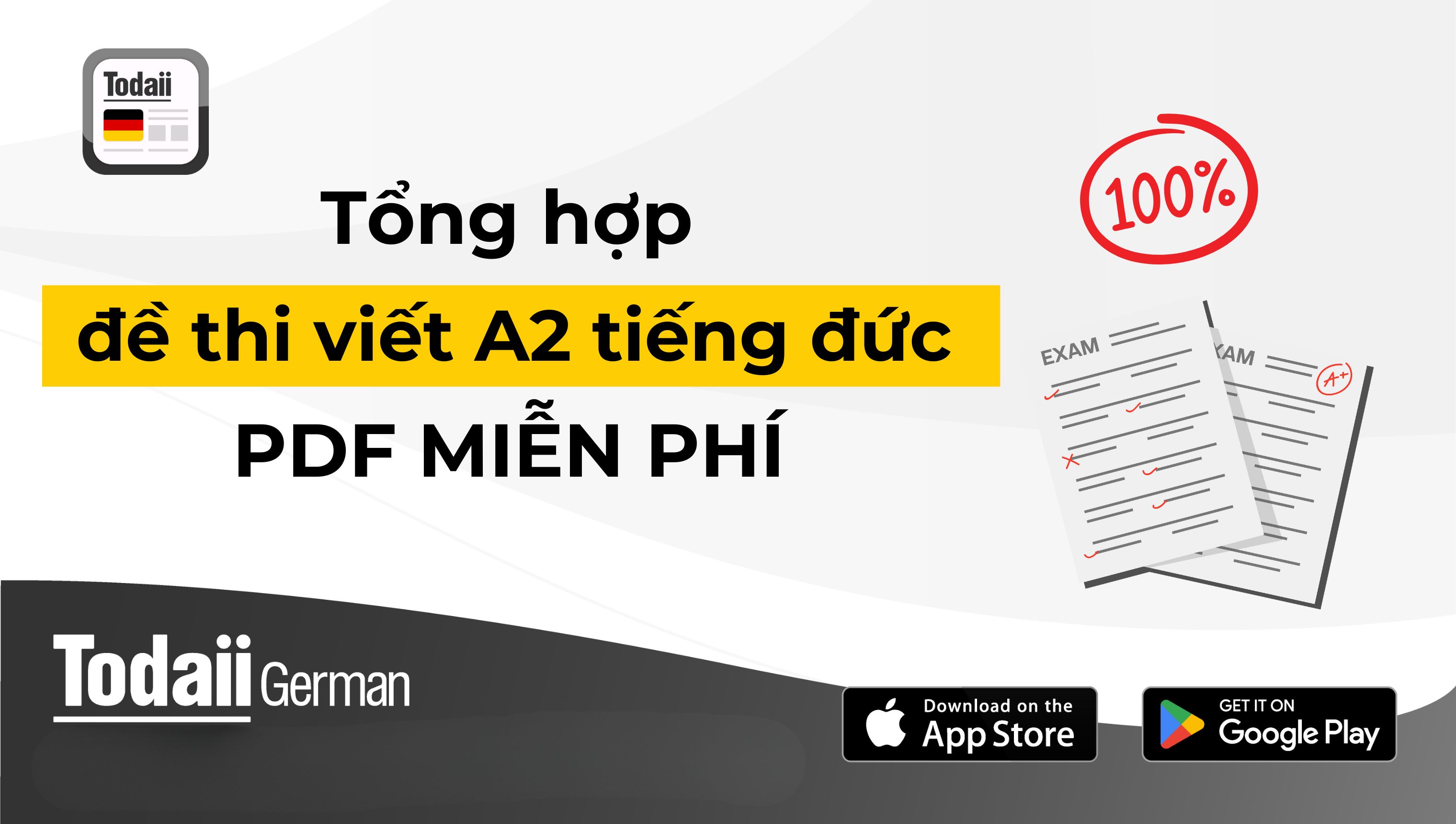 Tổng hợp đề thi viết A2 tiếng đức kèm bài mẫu PDF MIỄN PHÍ