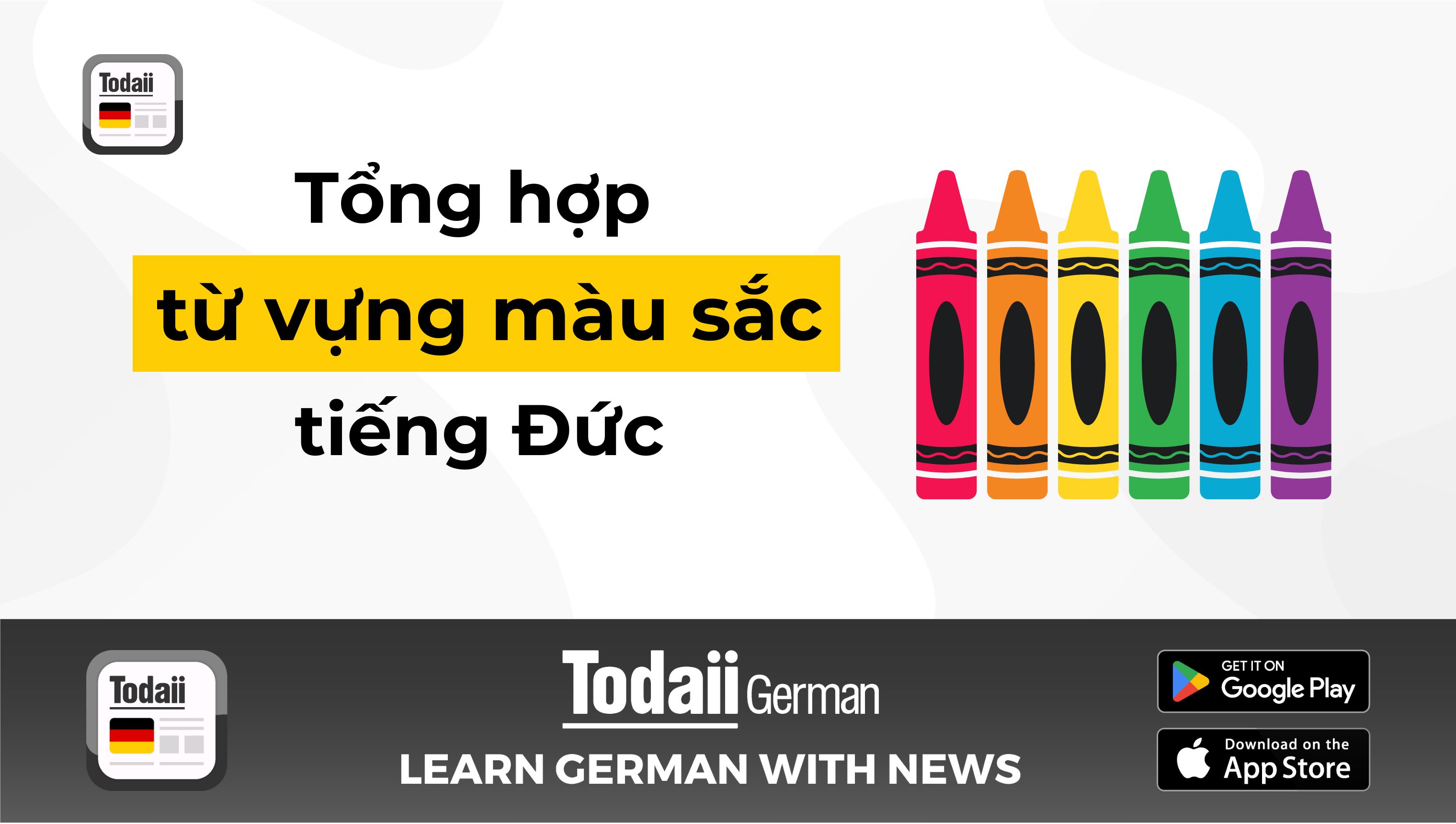 Tổng hợp từ vựng màu sắc tiếng Đức PDF MIỄN PHÍ