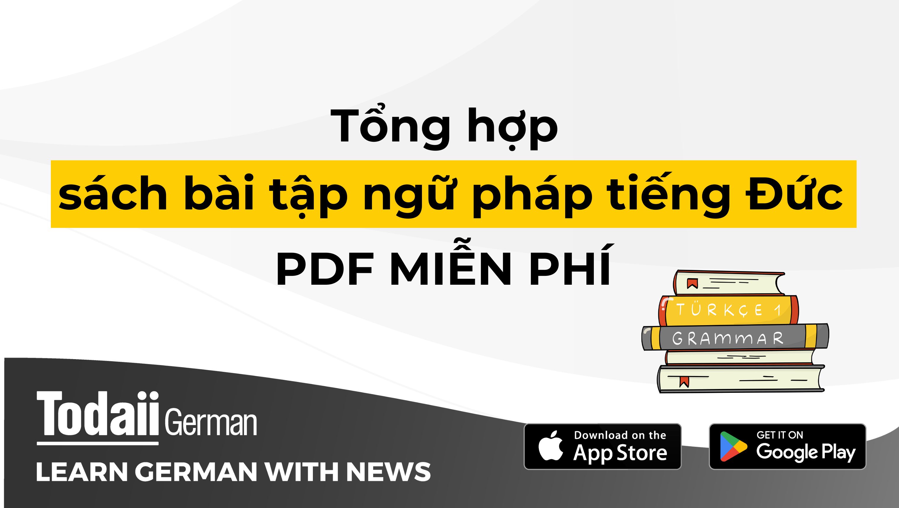 Tổng hợp 15+ sách bài tập ngữ pháp tiếng Đức PDF MIỄN PHÍ