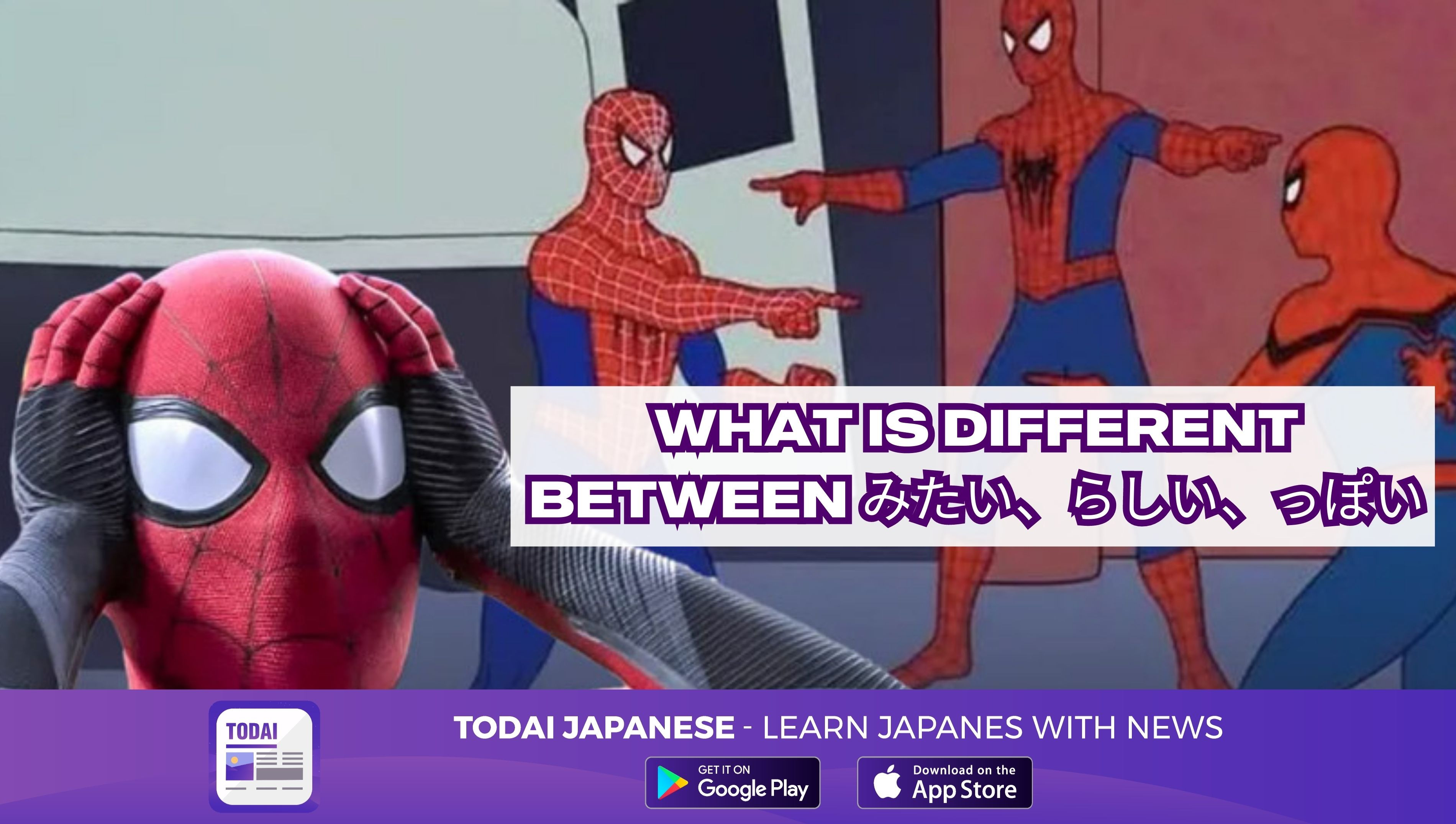 WHAT IS DIFFERENT BETWEEN “らしい”, “みたい”, and “っぽい”