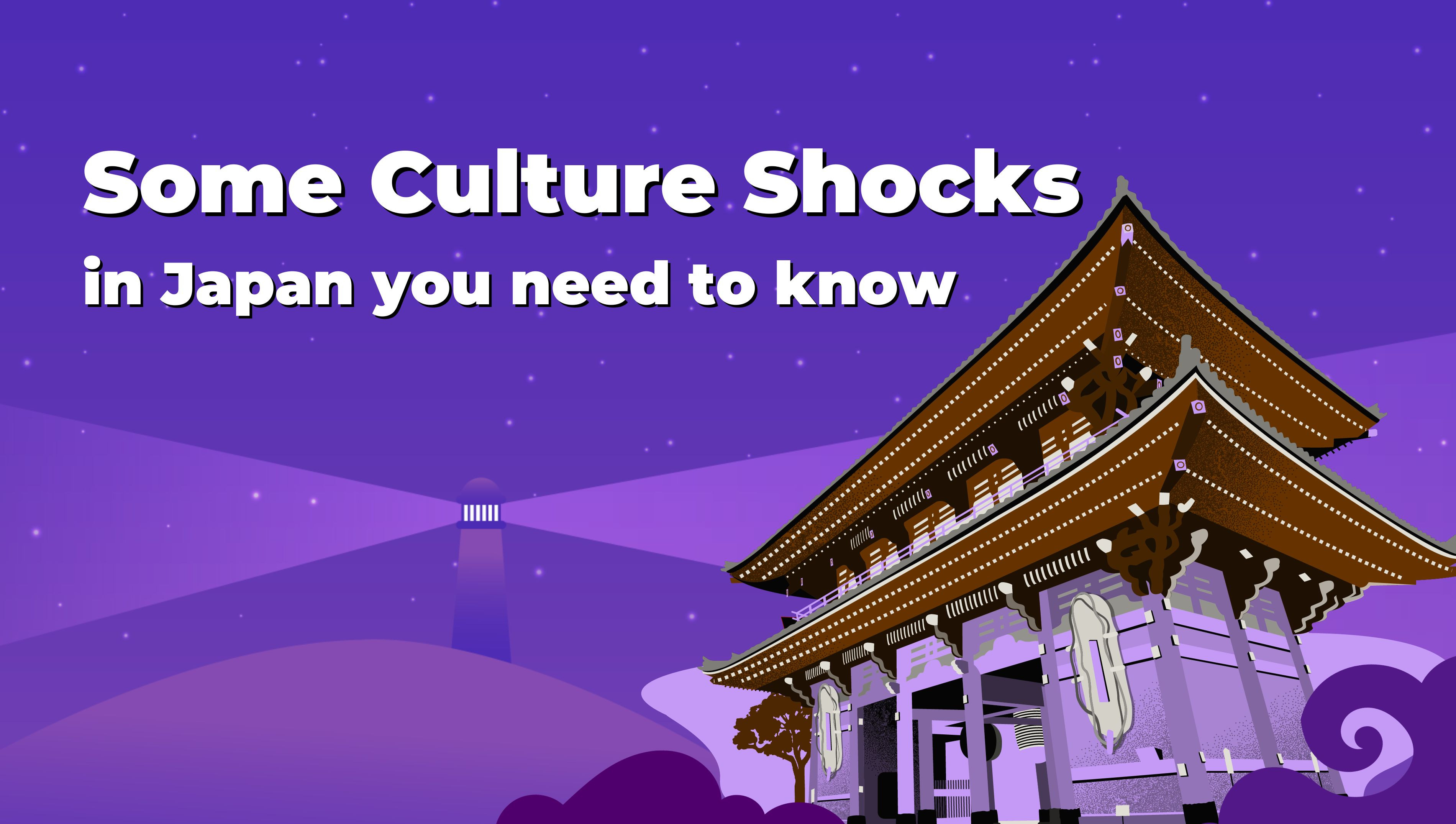 Some Culture Shocks in Japan