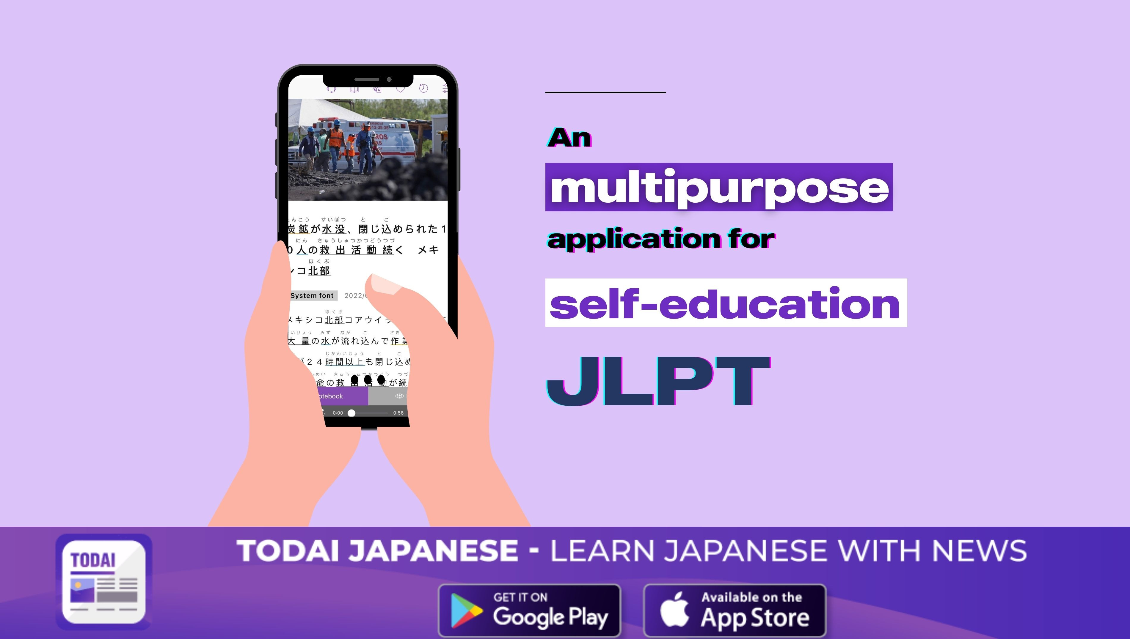 A Multipurpose Application For Self-study JLPT